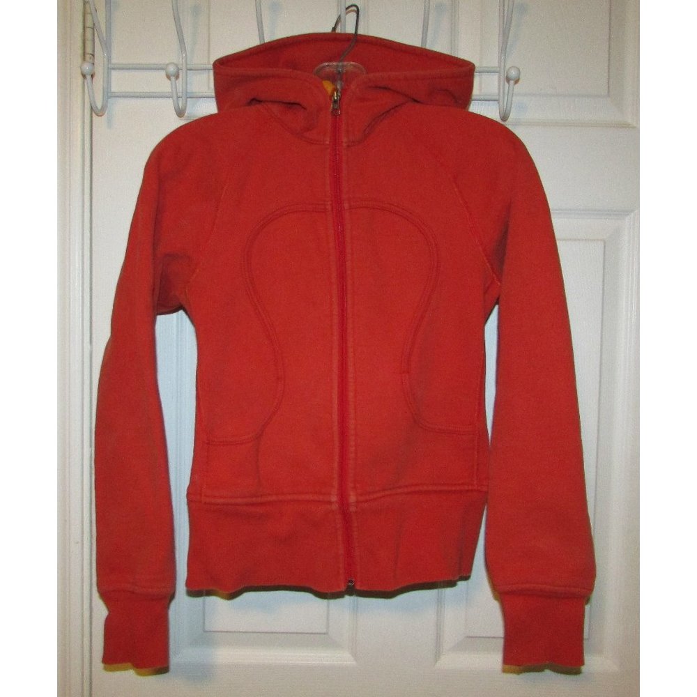 lululemon Scuba Hoodie Burnt Orange - XS/Small